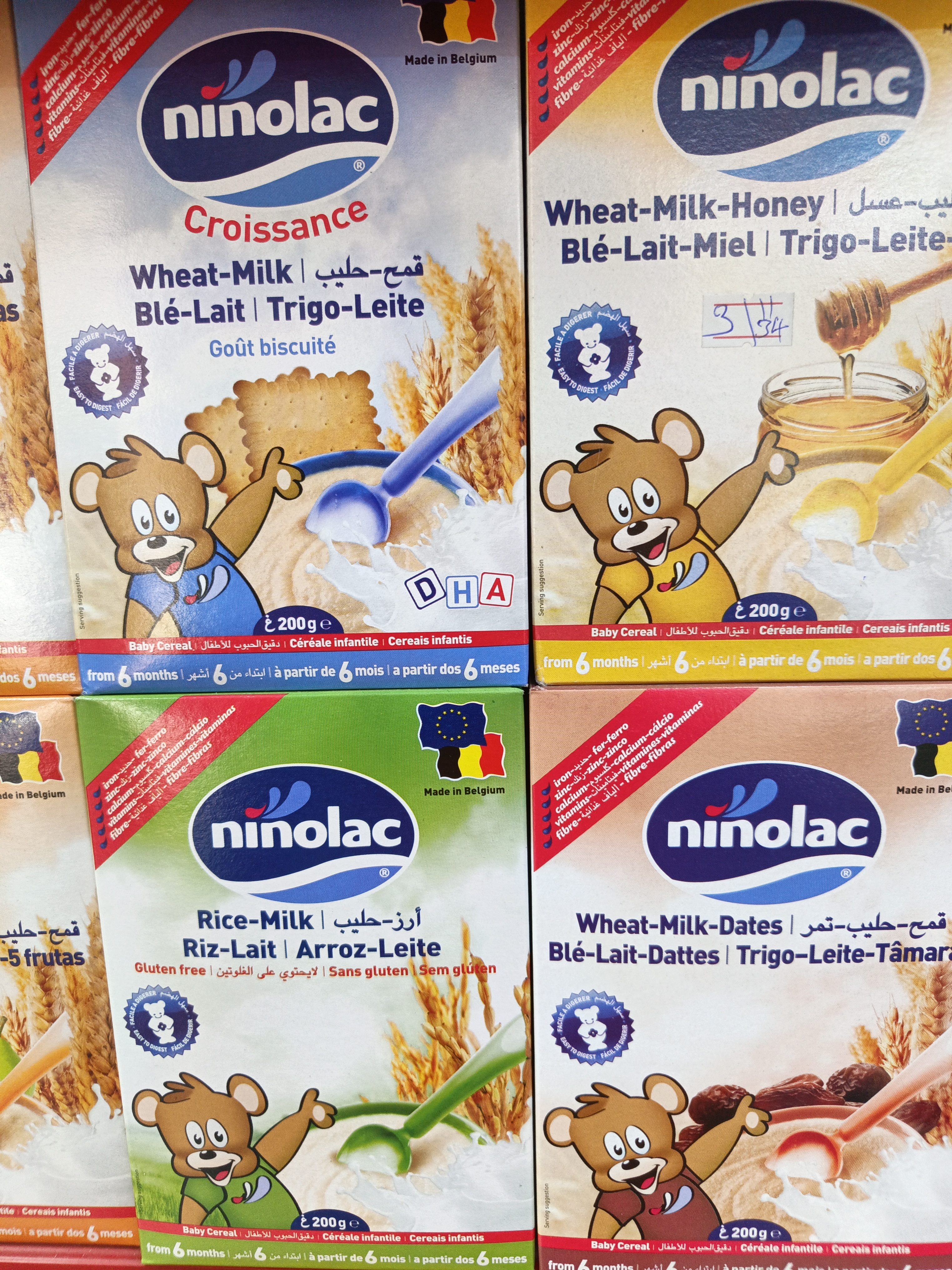 Cereal ninolac 200g asst