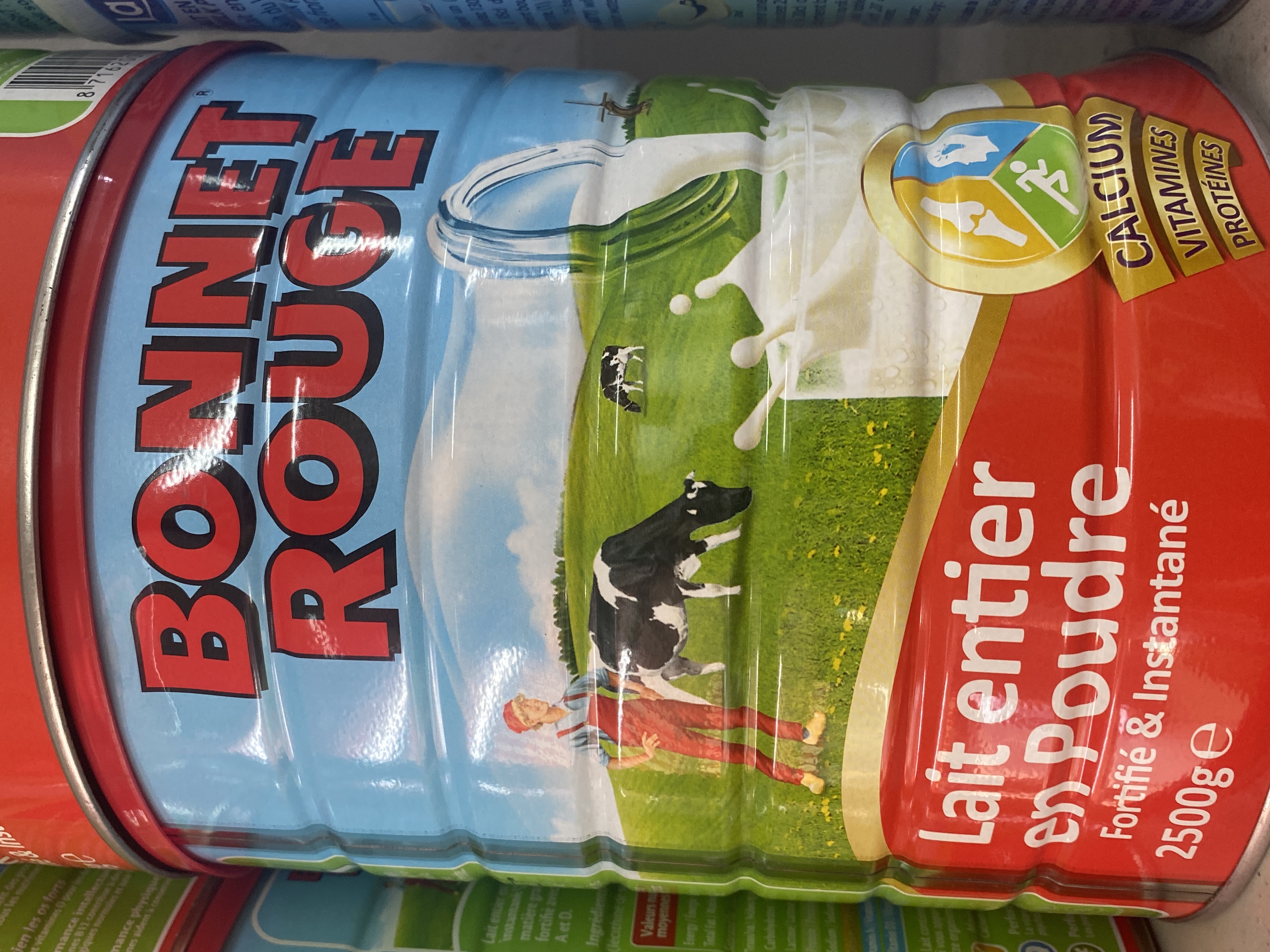 Lait pdre bonnet rouge 2.5kg