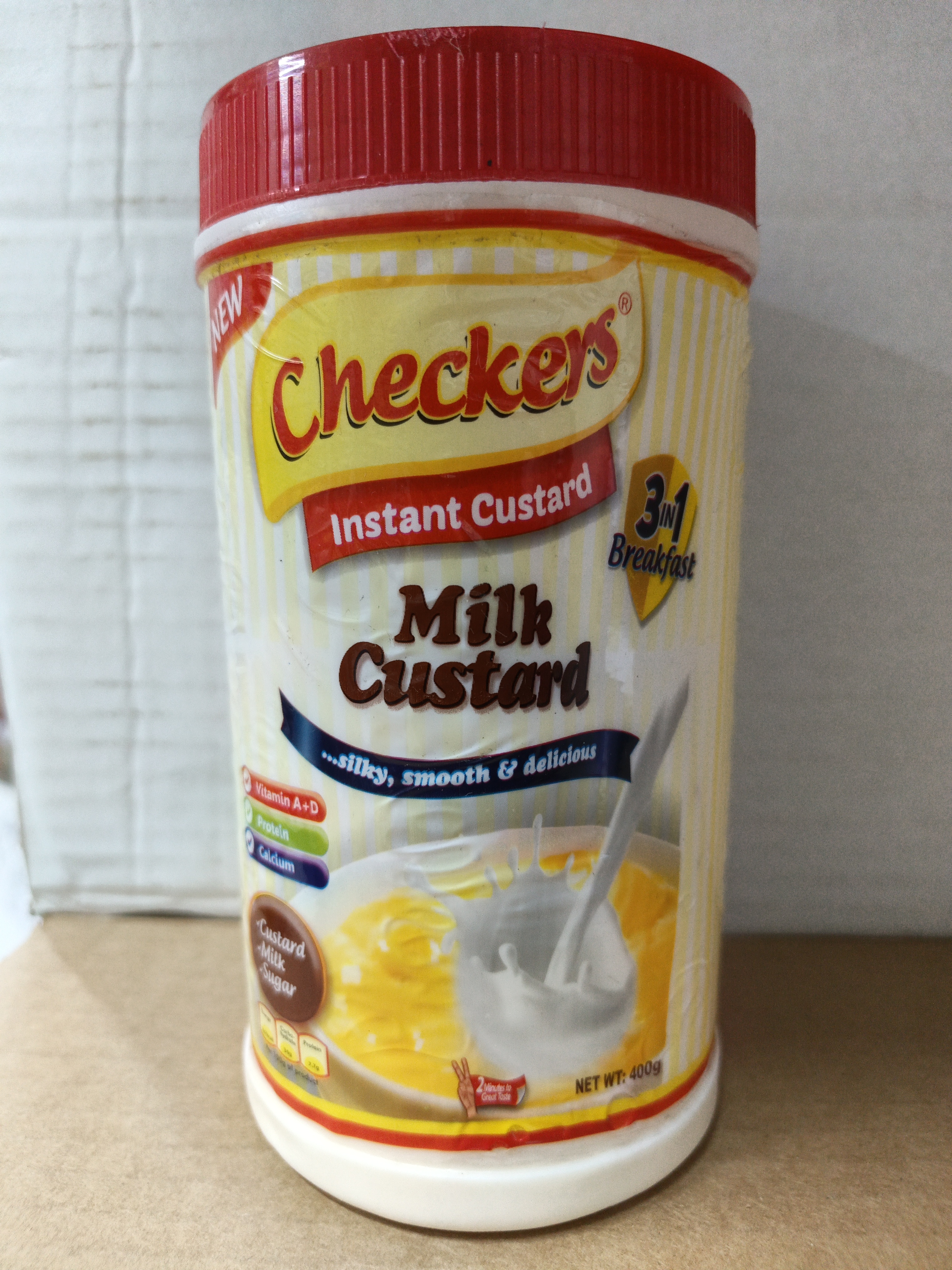 Custard checkers milk 400 g