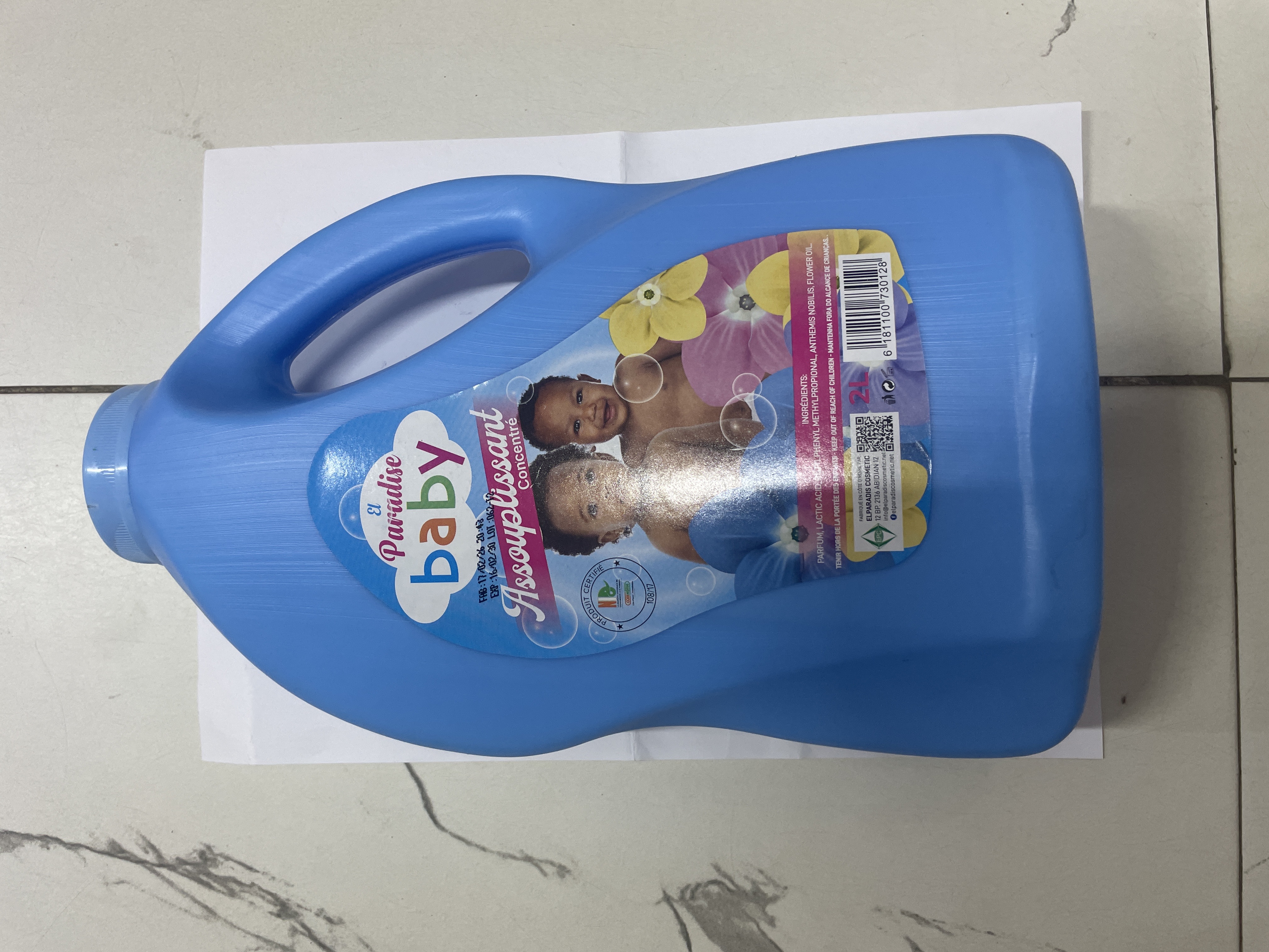 Assouplissant paradise baby 2l