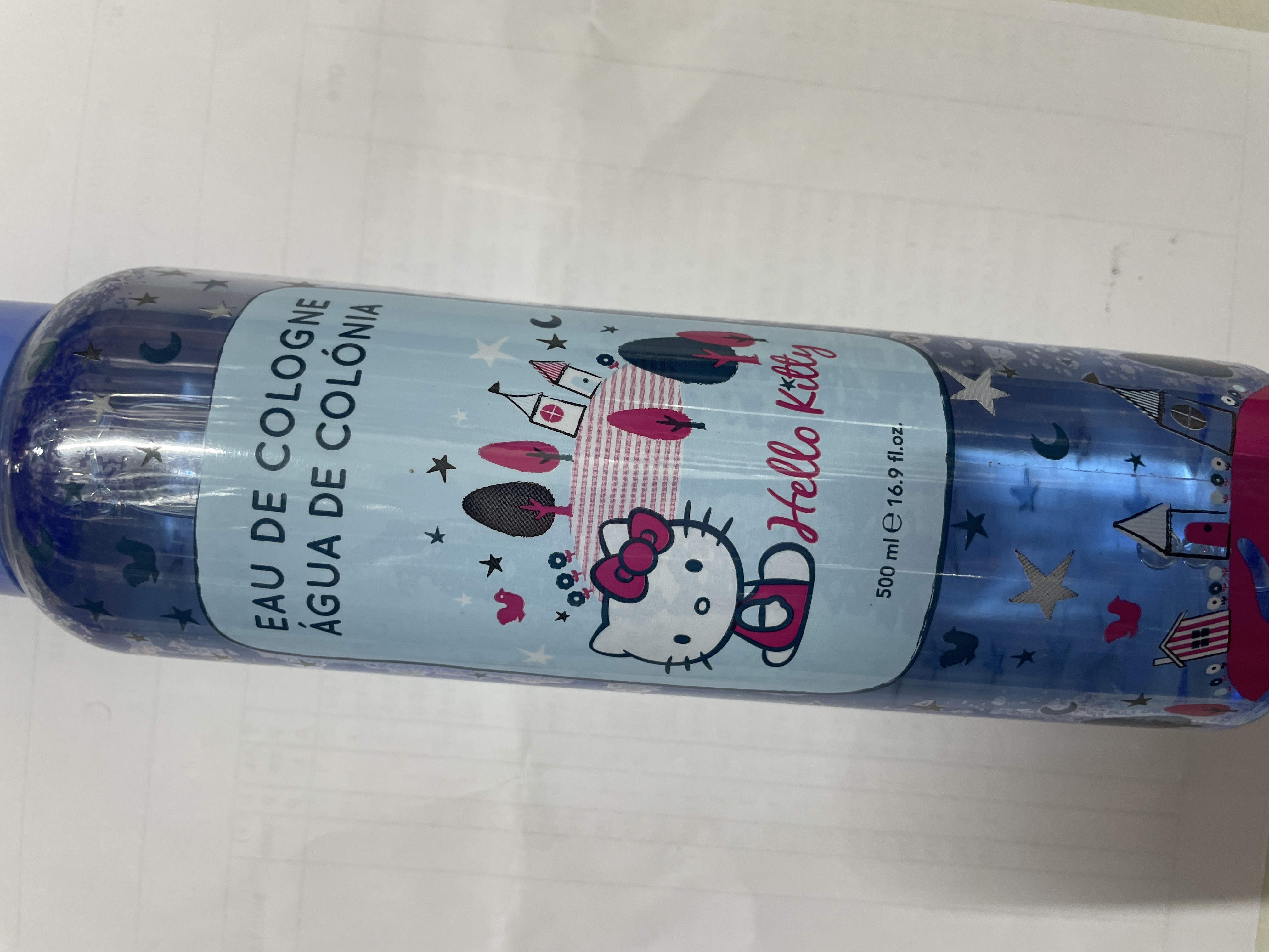 Edc hello kitty asst 500 ml bleu&rose
