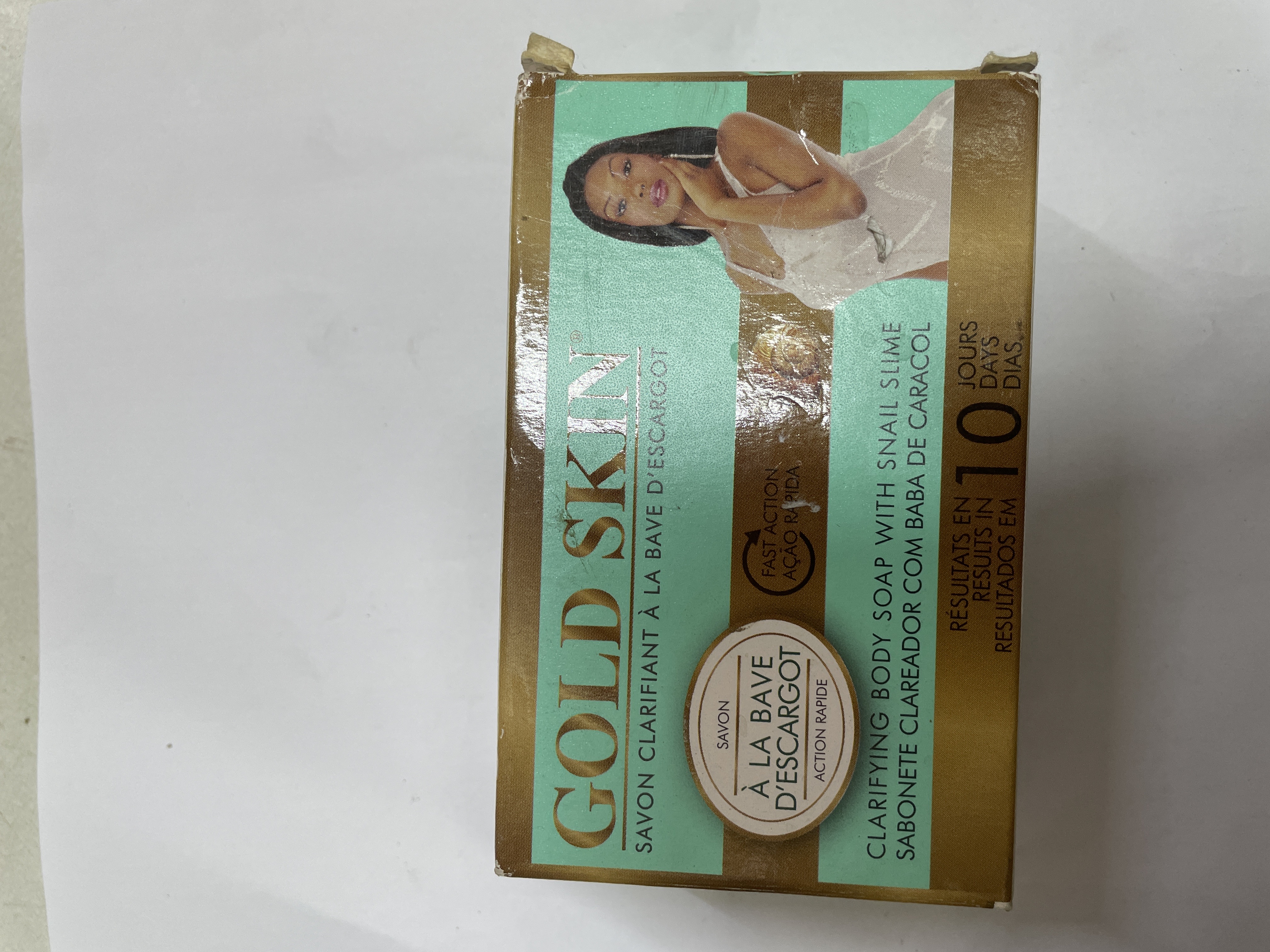 Savon bave 180 g gold skin