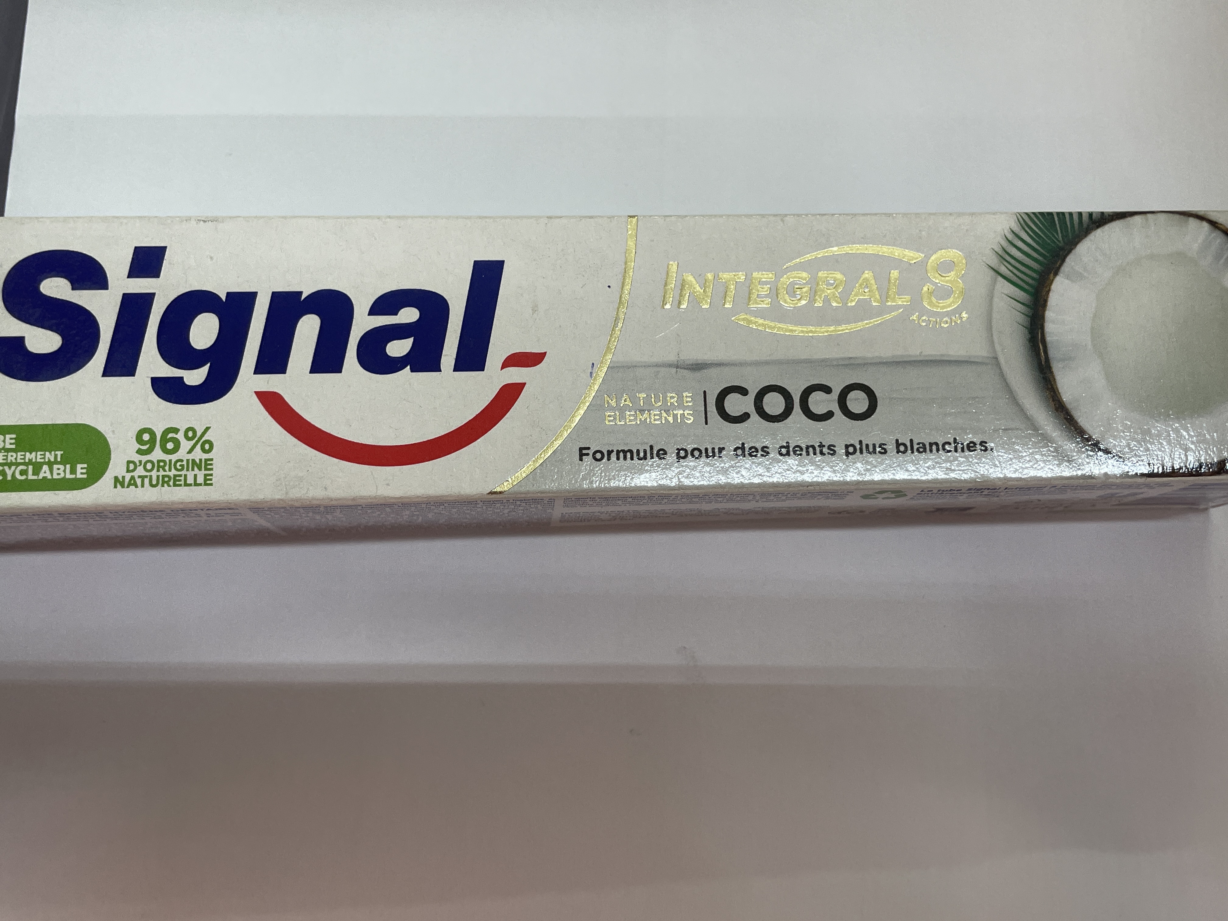 Dentif signal coco blancheur 75ml