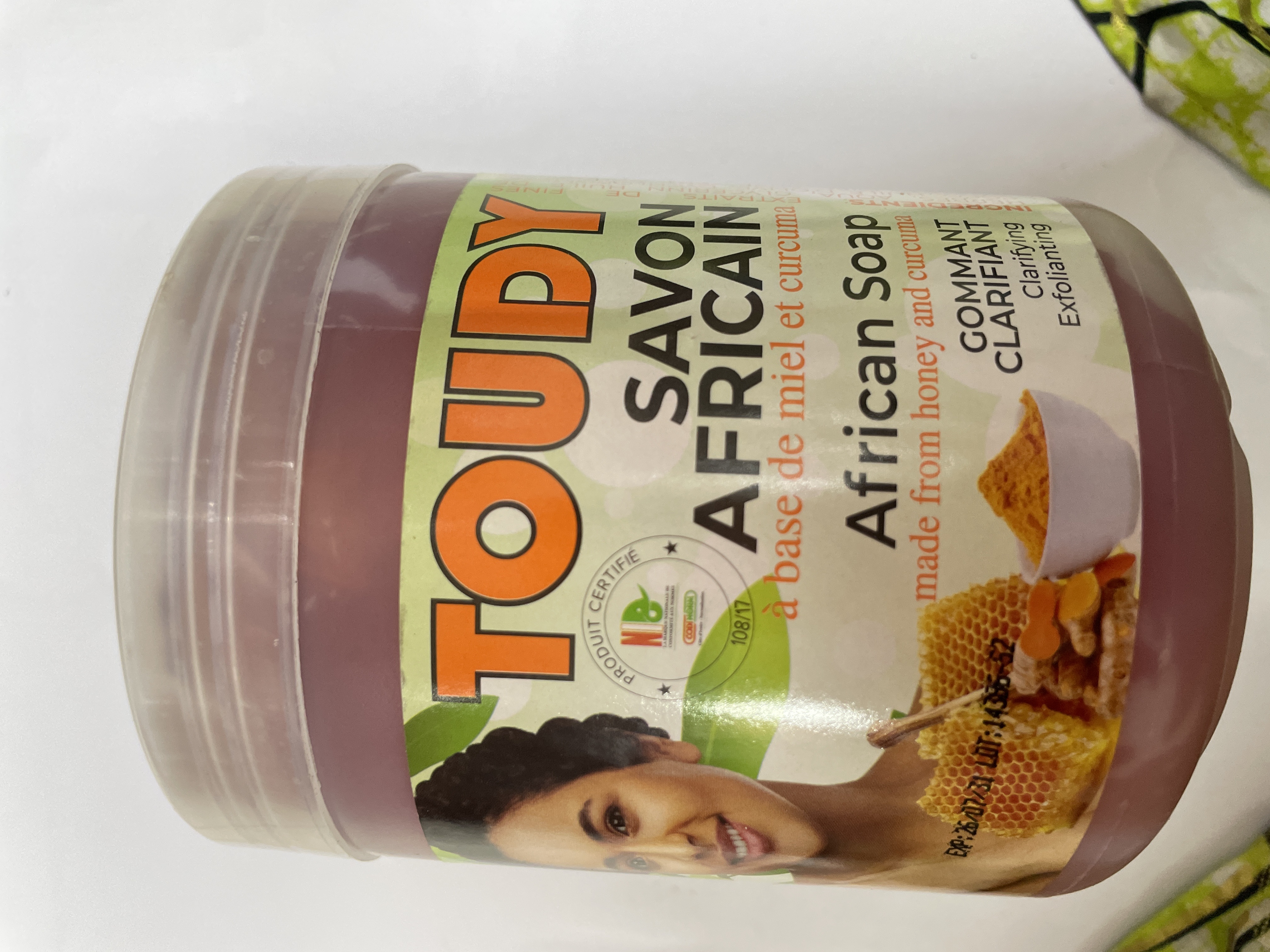 Savon africain toudy 670g